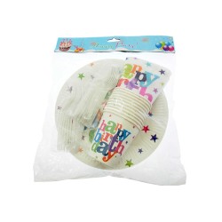 Birthday Tableware Set Star